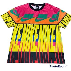 WMNS Nike Sportswear Nike Sportswear Logo Print T-shirt Multicolor CJ3479-735